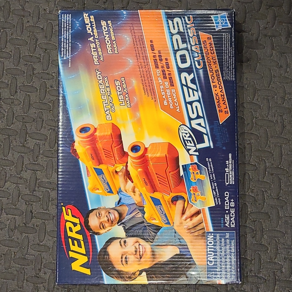 BNIB Nerf Laser ops 2 pack
